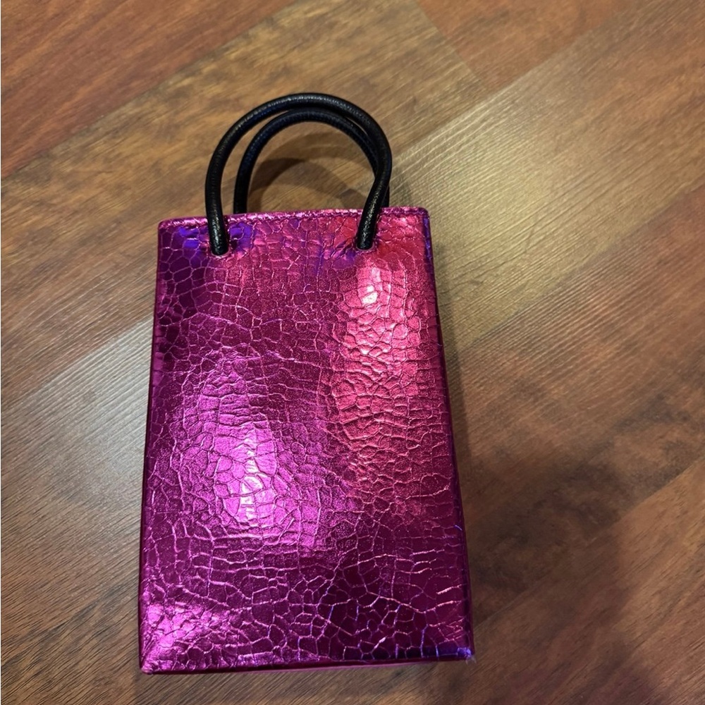 Balenciaga Metallic Pink Mini Bag - Picture 4 of 6
